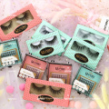 10D Reusable Siberian Mink Fur Eyelashes With Free Lash Branding Packaging Box Design Service Drop Shipping